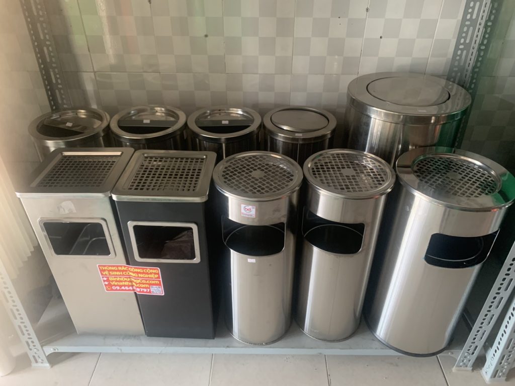 Thùng Rác Inox Bình Dương