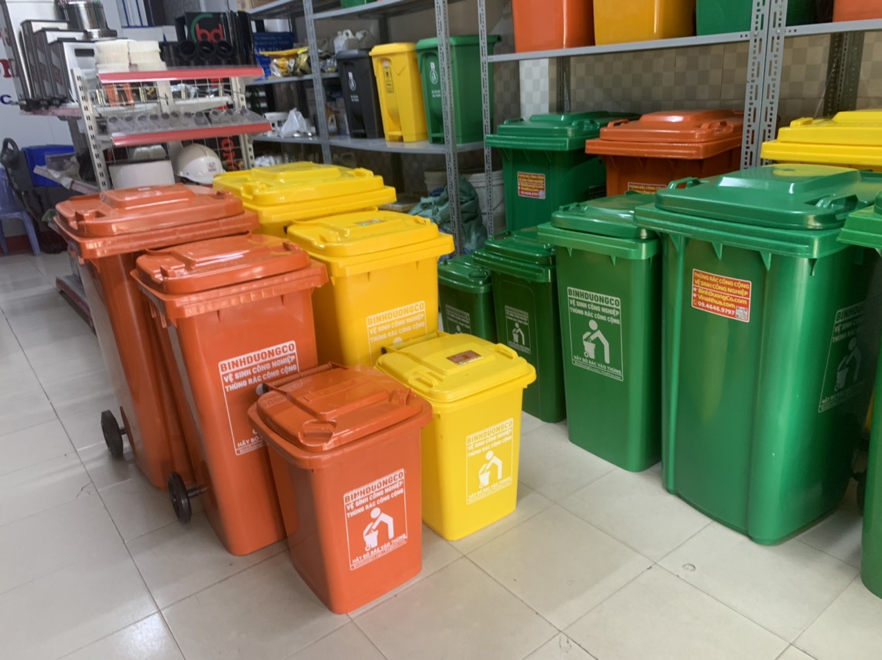Thùng rác công cộng Bình Dương Thùng rác công cộng Bình Dương