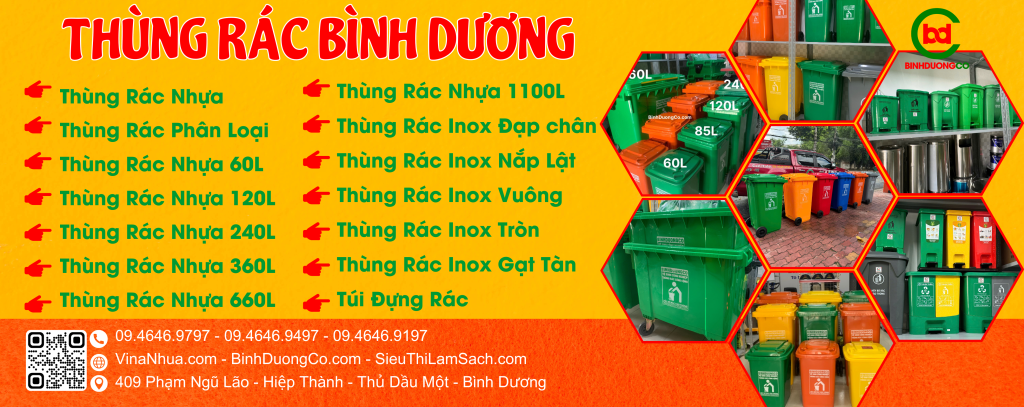 Thùng rác Bình Dương